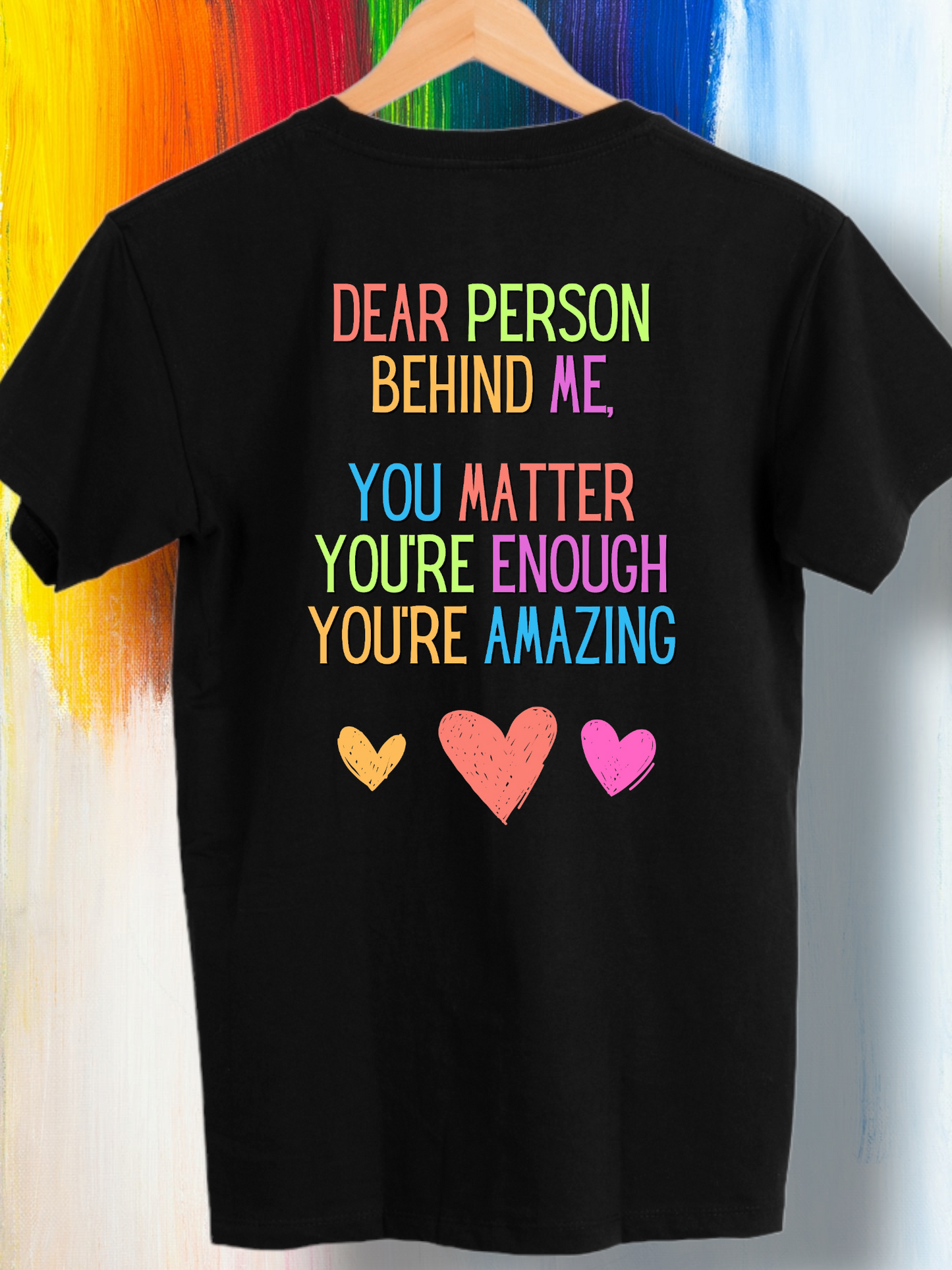 YOU MATTER PASTEL HEARTS