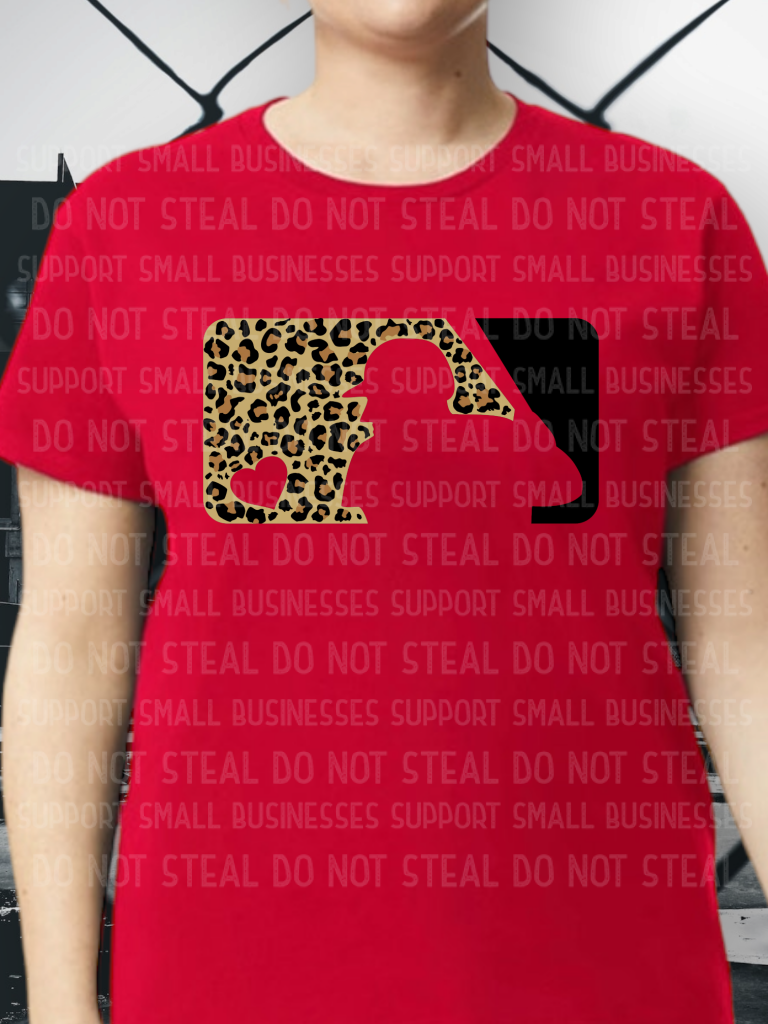 Leopard Baseball Shirts