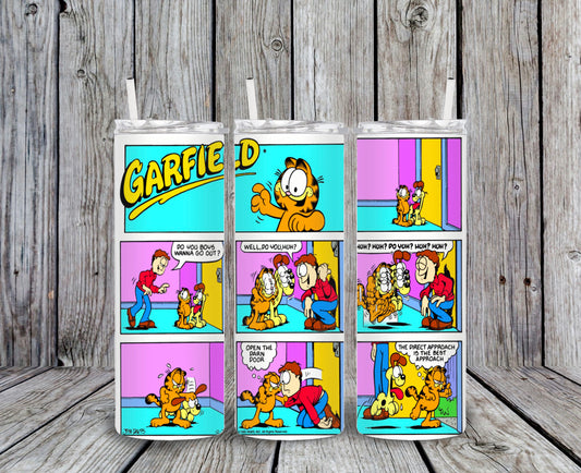 Garfield Comic Tumbler