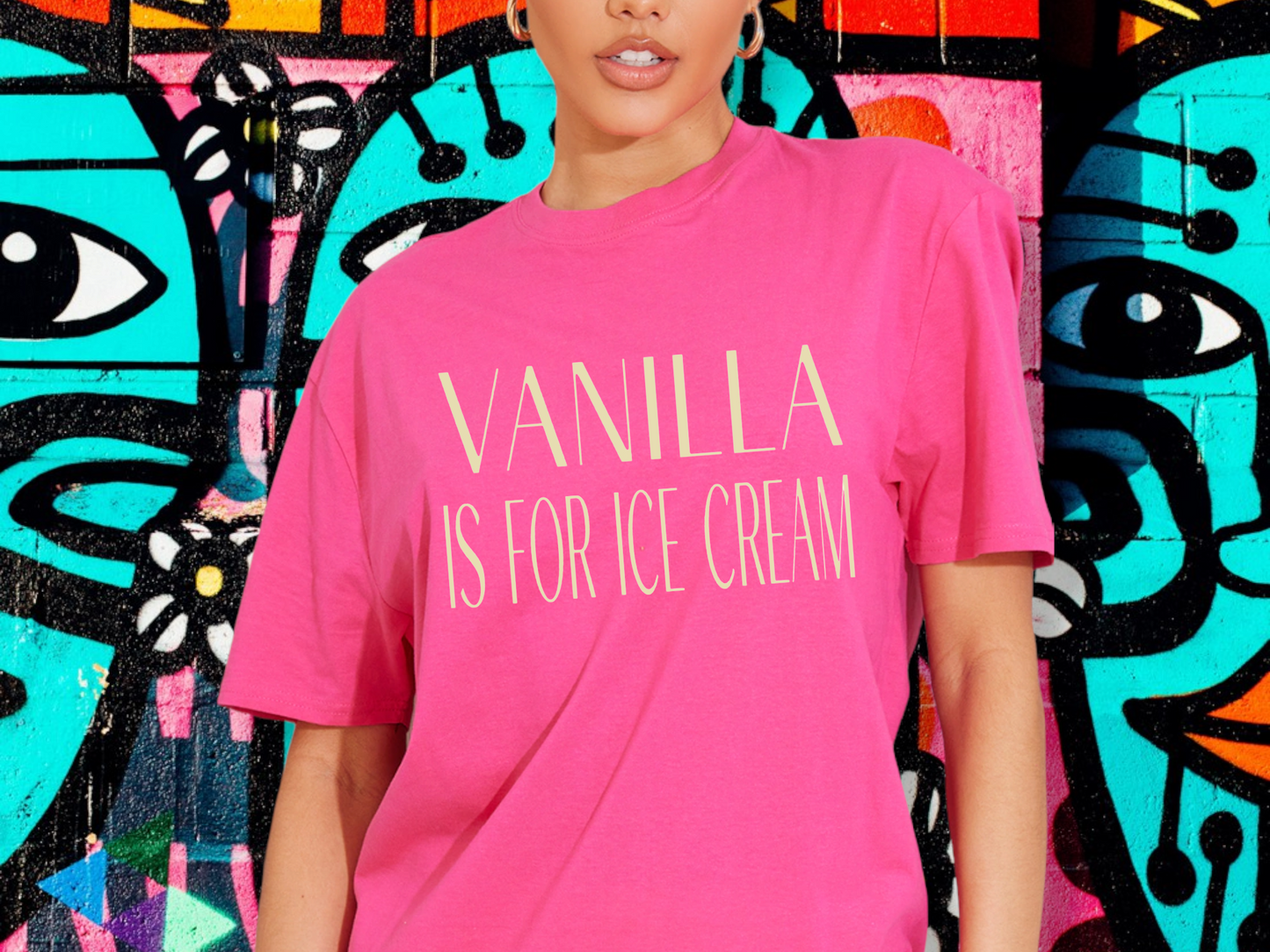 VANILLA IS FOR ICE CREAM