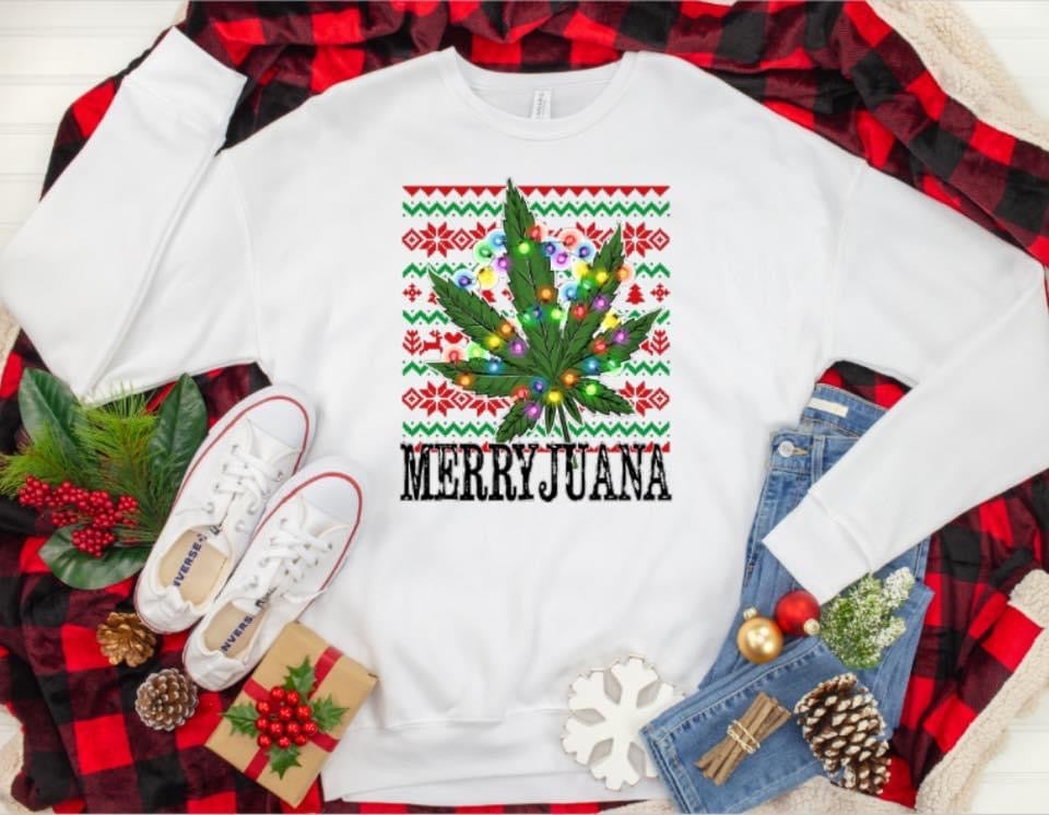 Merryjuana- (Light Colored Shirt Or Bleached)